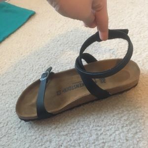 birkenstocks with ankle strap
